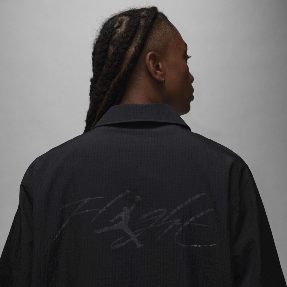 Jordan Brand Coaches Jacket FN4541-010 Black Mens Large Jumpman NWT - Picture 4 of 12